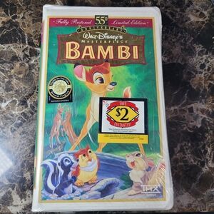 Disney Bambi Limited Edition VHS